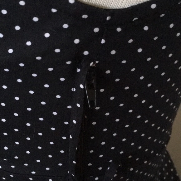 Bailey Blue pinup 50s polka dot dress - Picture 6 of 7